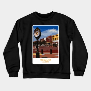 Winters Clock Tower Crewneck Sweatshirt